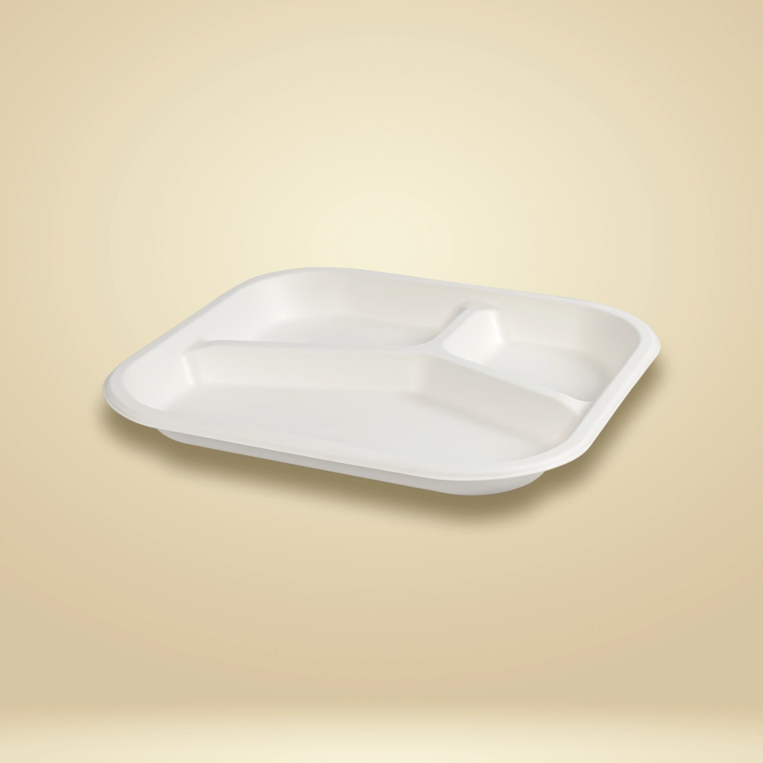 The 3 Compartment Rectangle Meal Tray - Image 5