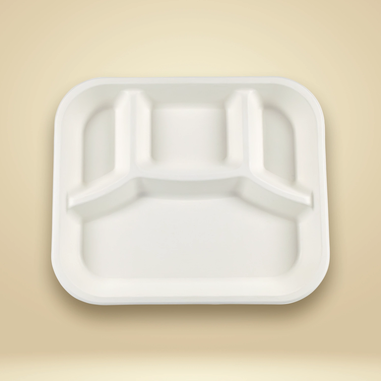 The 4 Compartment Rectangle Meal Tray - Image 3
