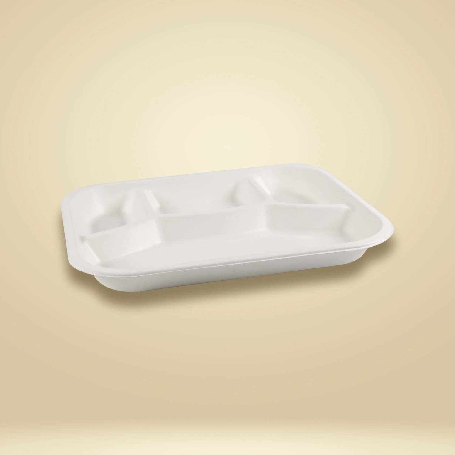 The 4 Compartment Rectangle Meal Tray - Image 5