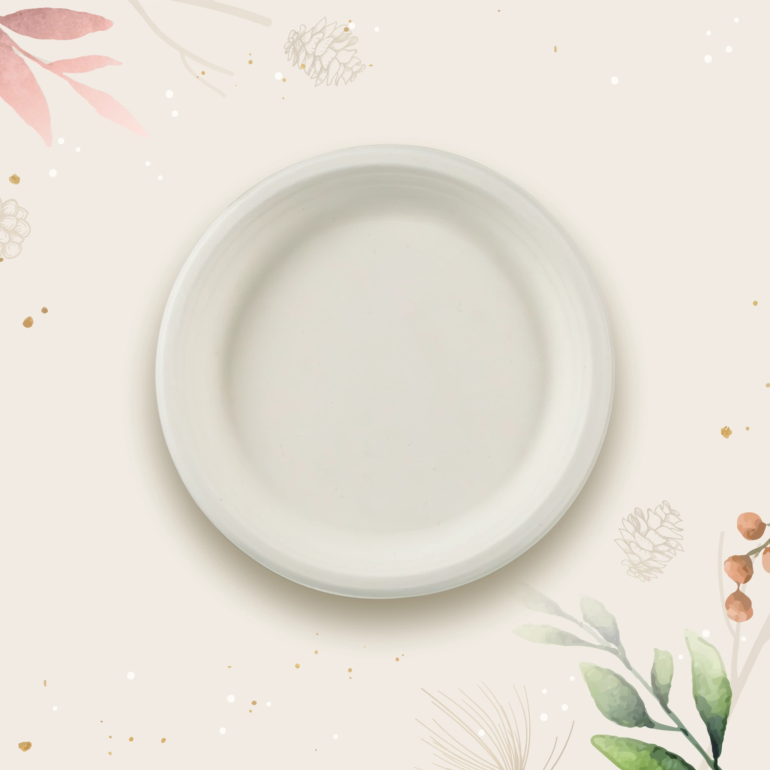 The 6" Deep Round Plate